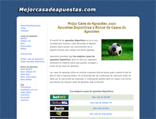 Tablet Screenshot of mejorcasadeapuestas.com